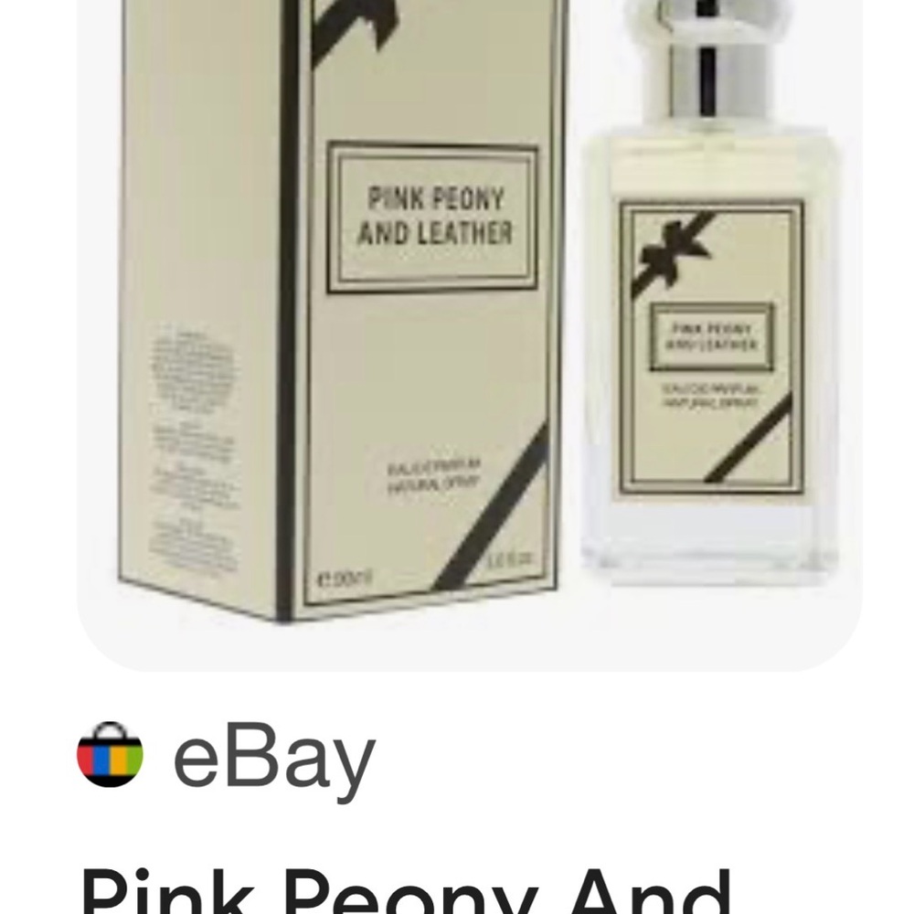 Pink Peony and Leather Body Oil — Cream Bottle